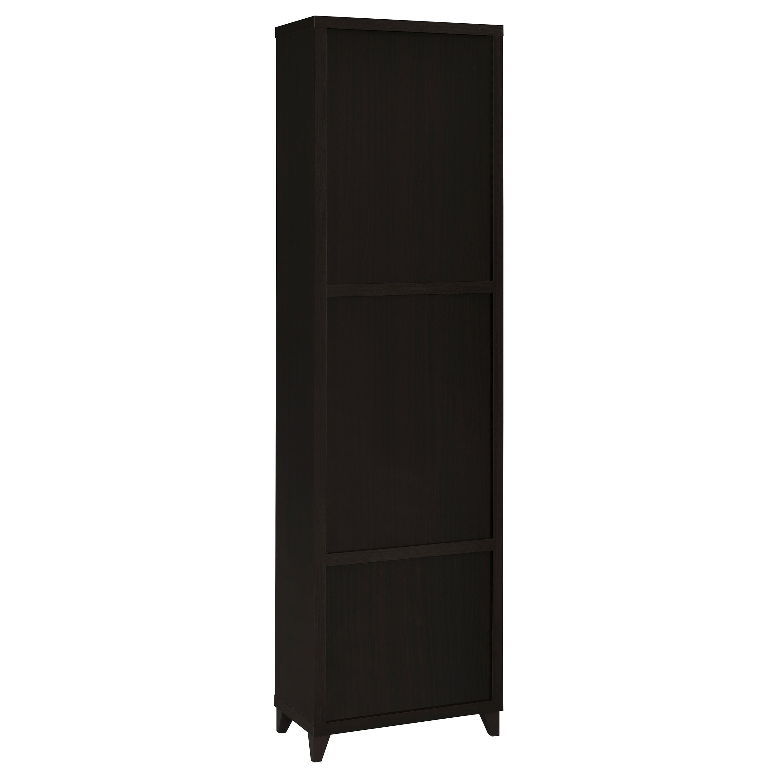 Lewes 2-door Engineered Wood 60-inch TV Stand Cappuccino
