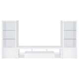 Jude  71-inch TV Entertainment Center White High Gloss