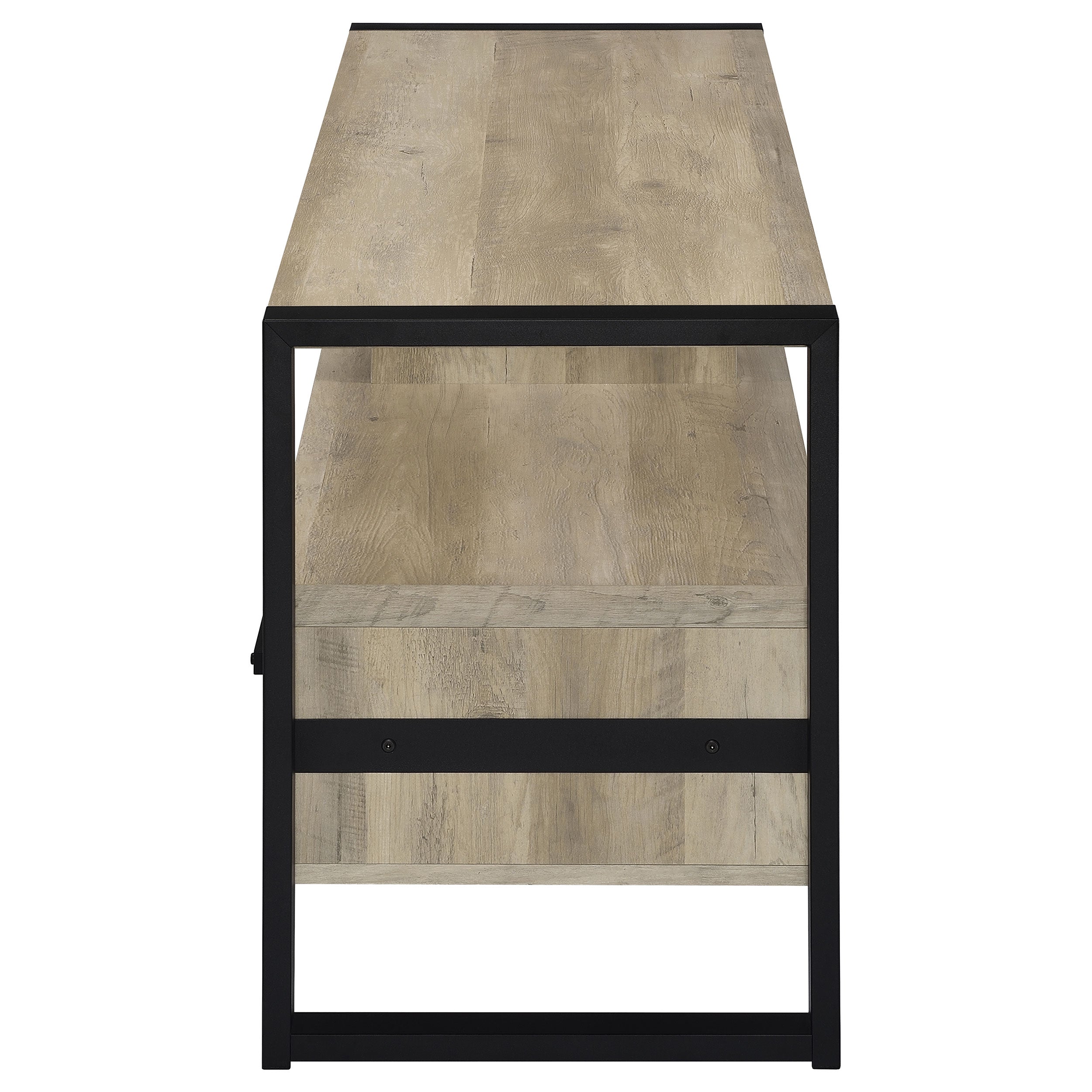 James 2-drawer Engineered Wood 48-inch TV Stand Dark Pine