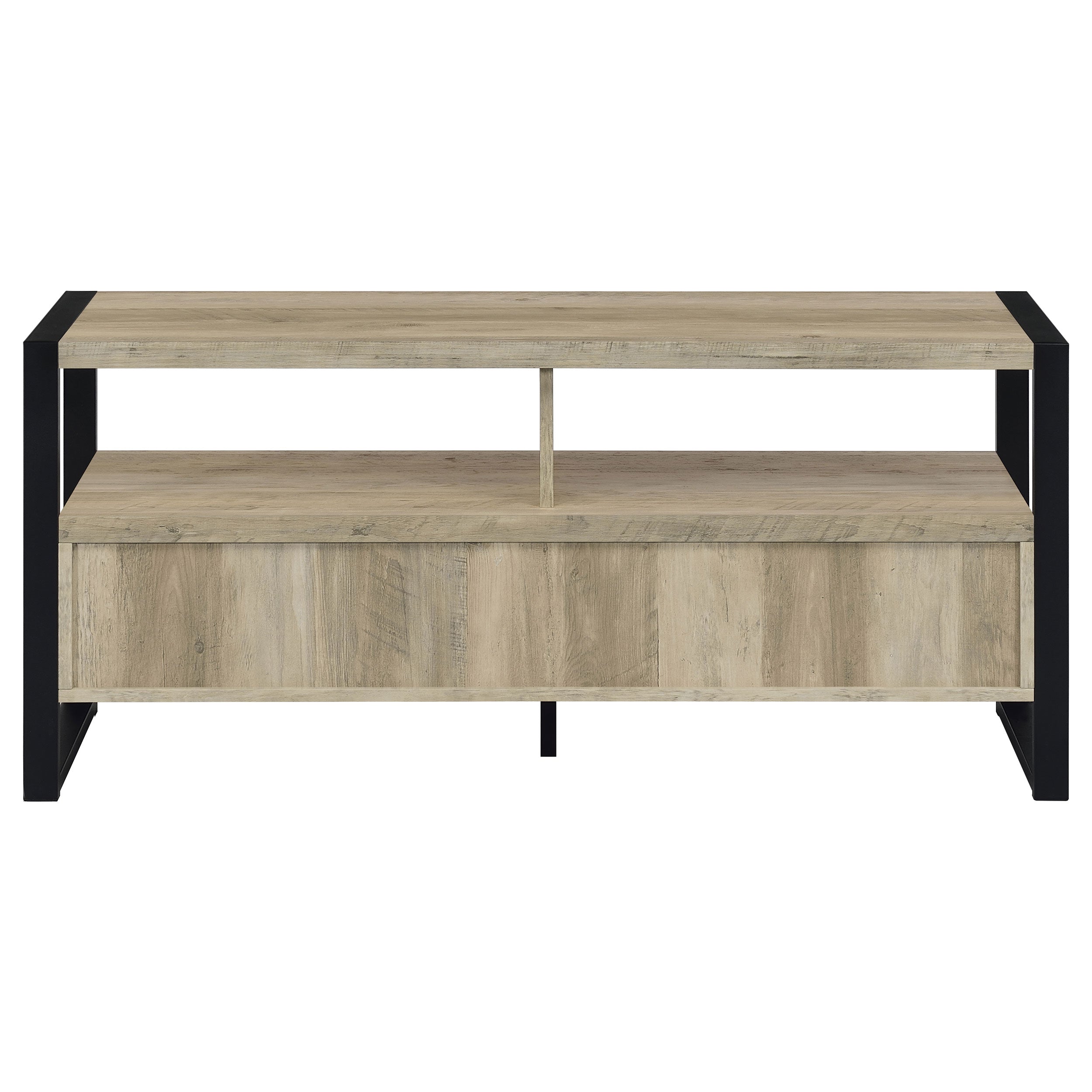 James 2-drawer Engineered Wood 48-inch TV Stand Dark Pine