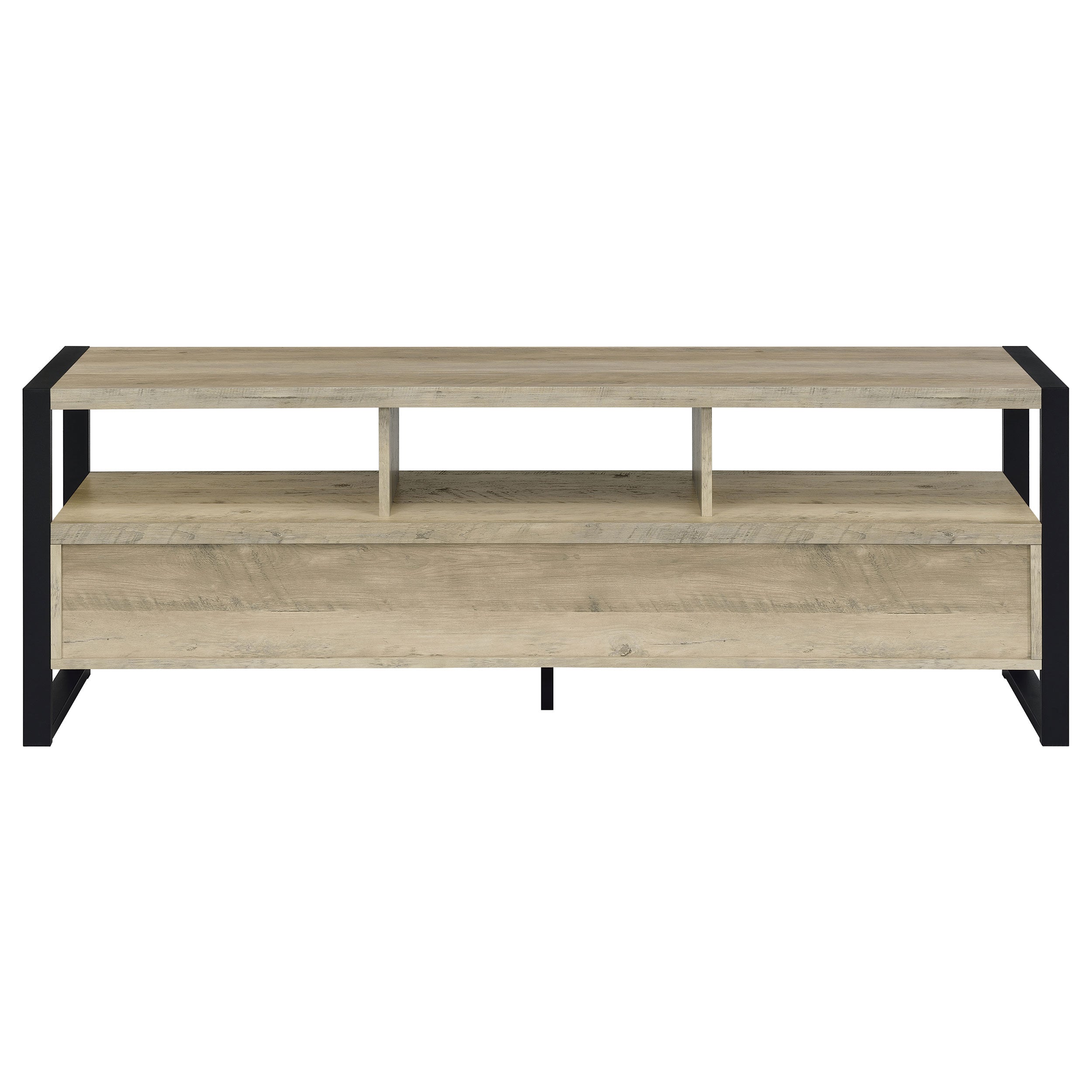 James 2-drawer Engineered Wood 48-inch TV Stand Dark Pine