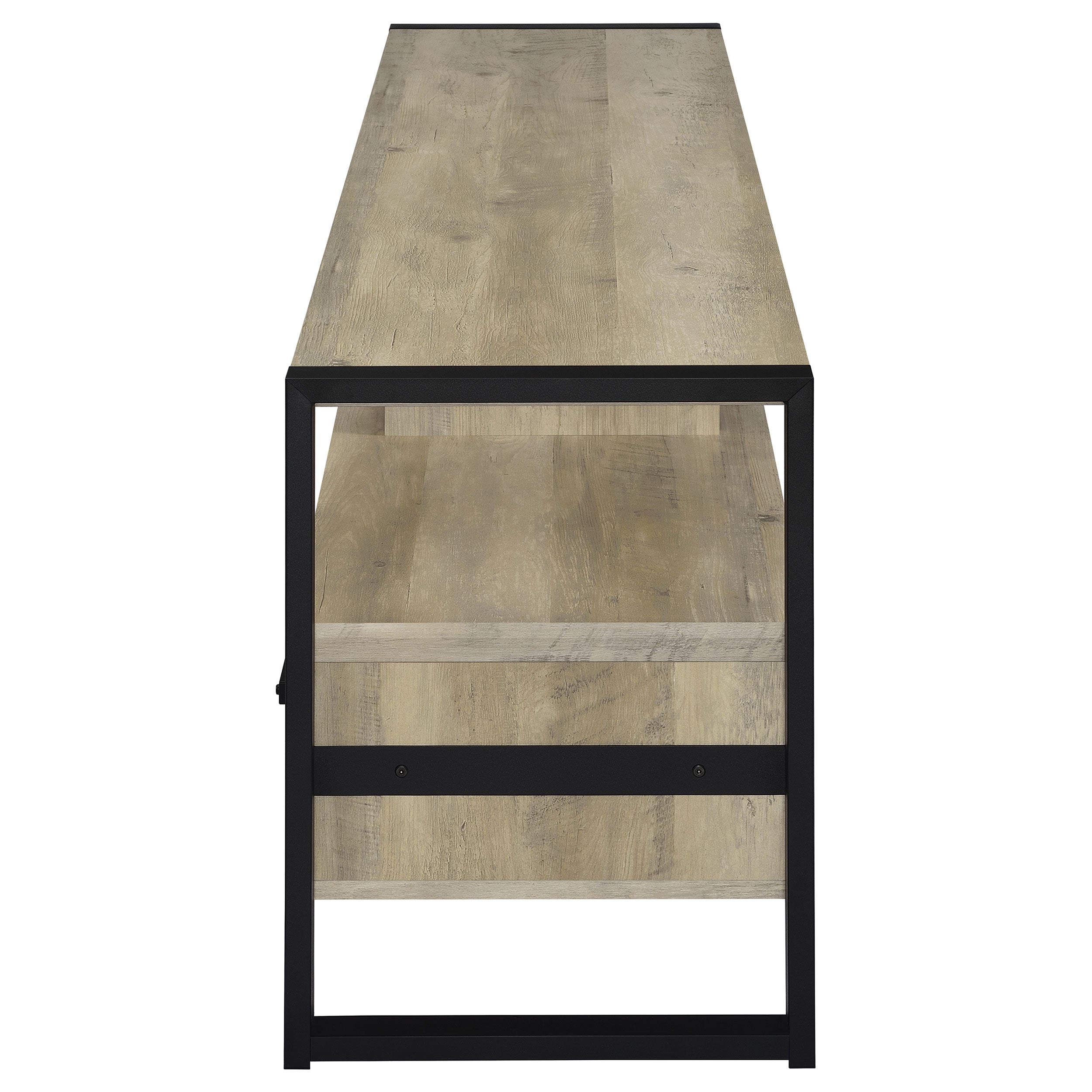 James 2-drawer Engineered Wood 48-inch TV Stand Dark Pine
