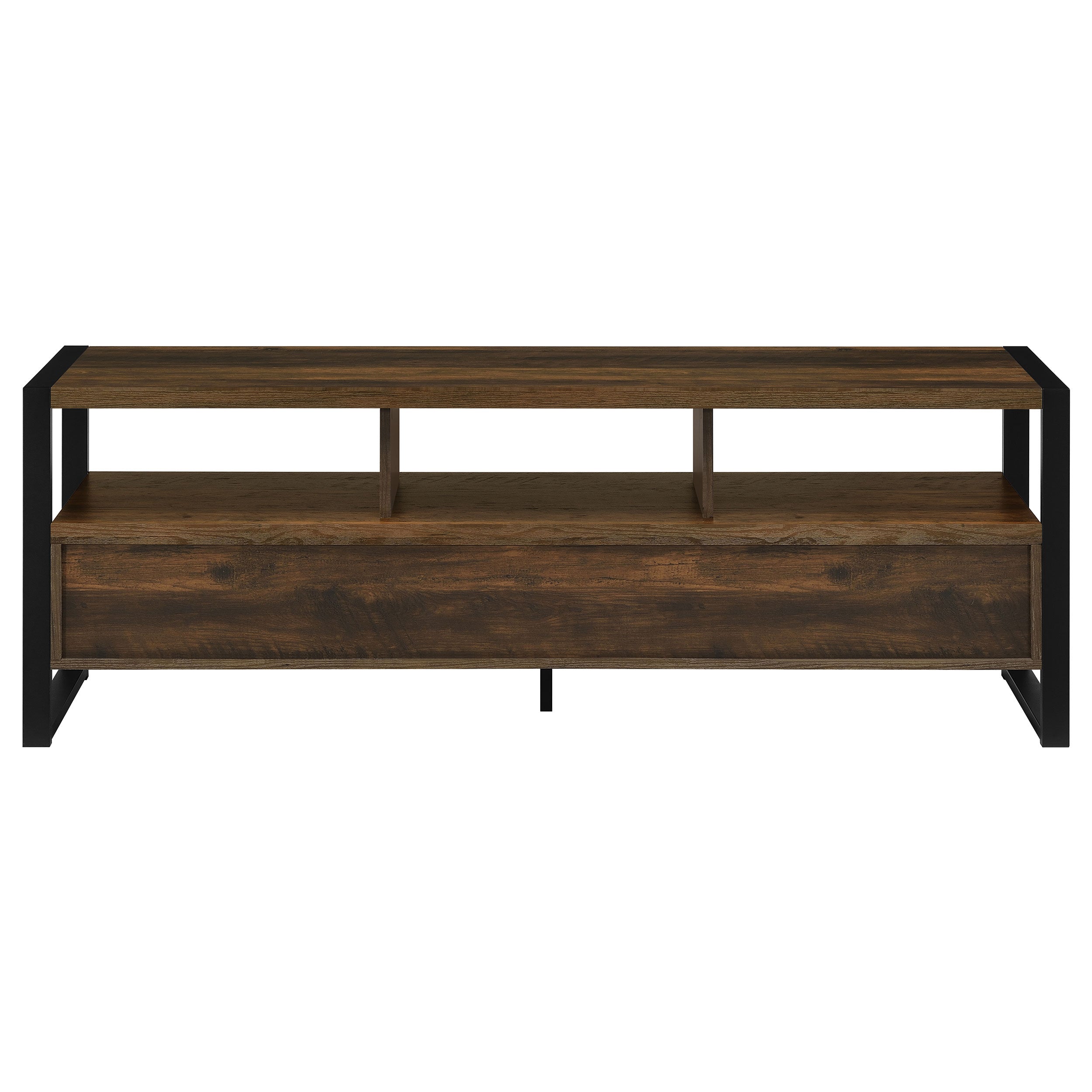 James 2-drawer Engineered Wood 48-inch TV Stand Dark Pine