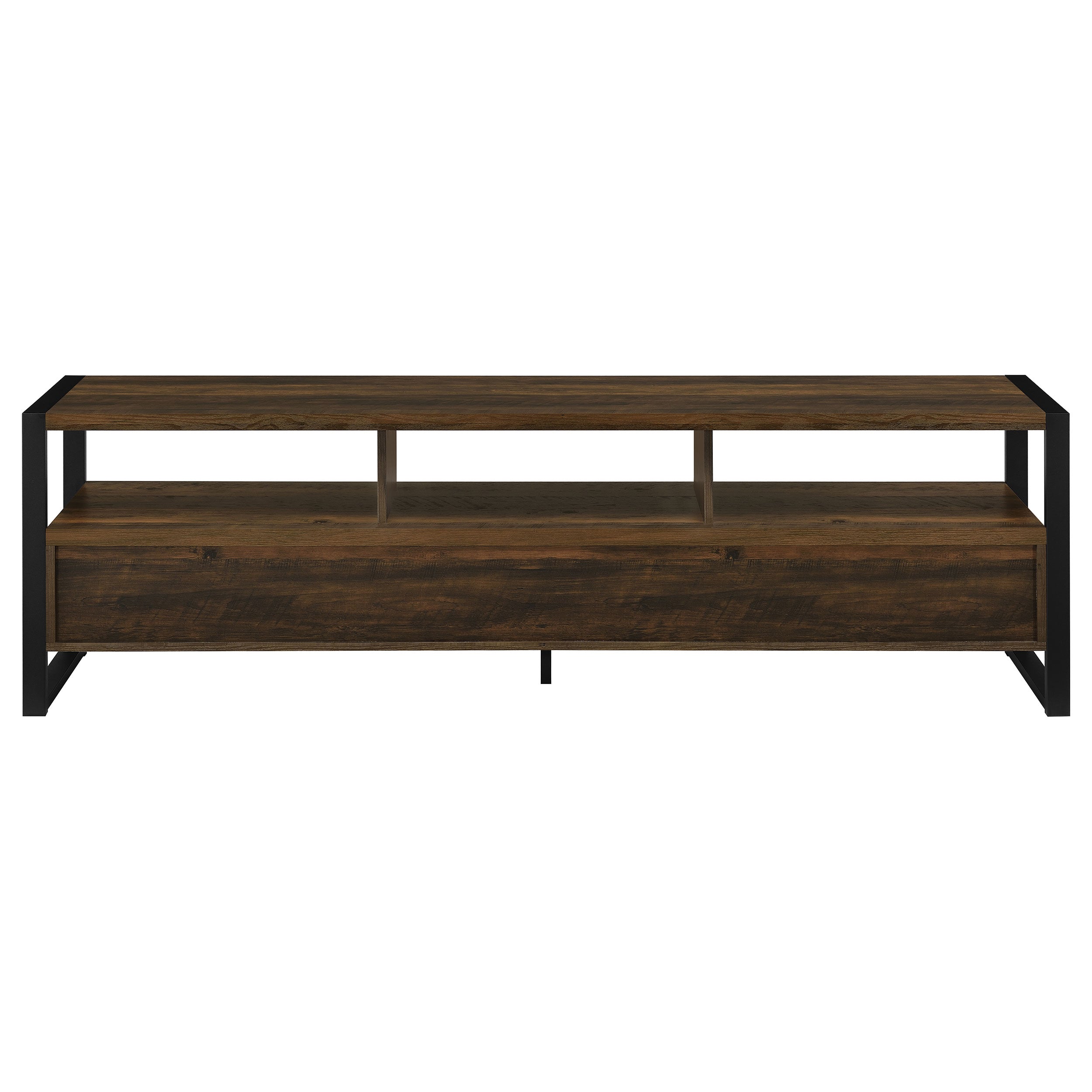 James 2-drawer Engineered Wood 48-inch TV Stand Dark Pine