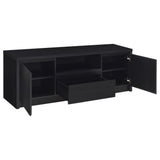 Winfield  Entertainment Center 60-inch TV Stand Black