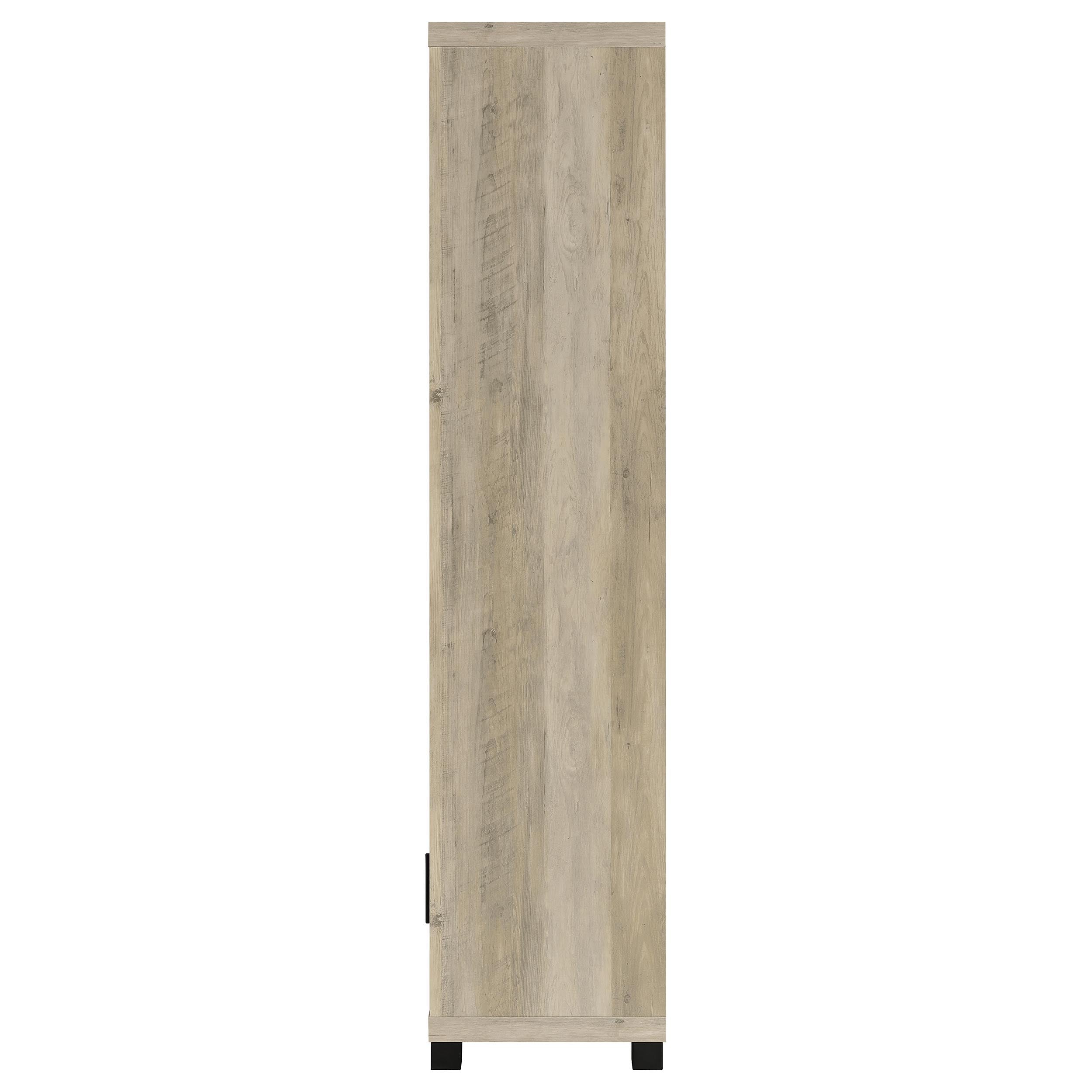 Sachin 3-shelf Engineered Wood Media Tower Dark Pine