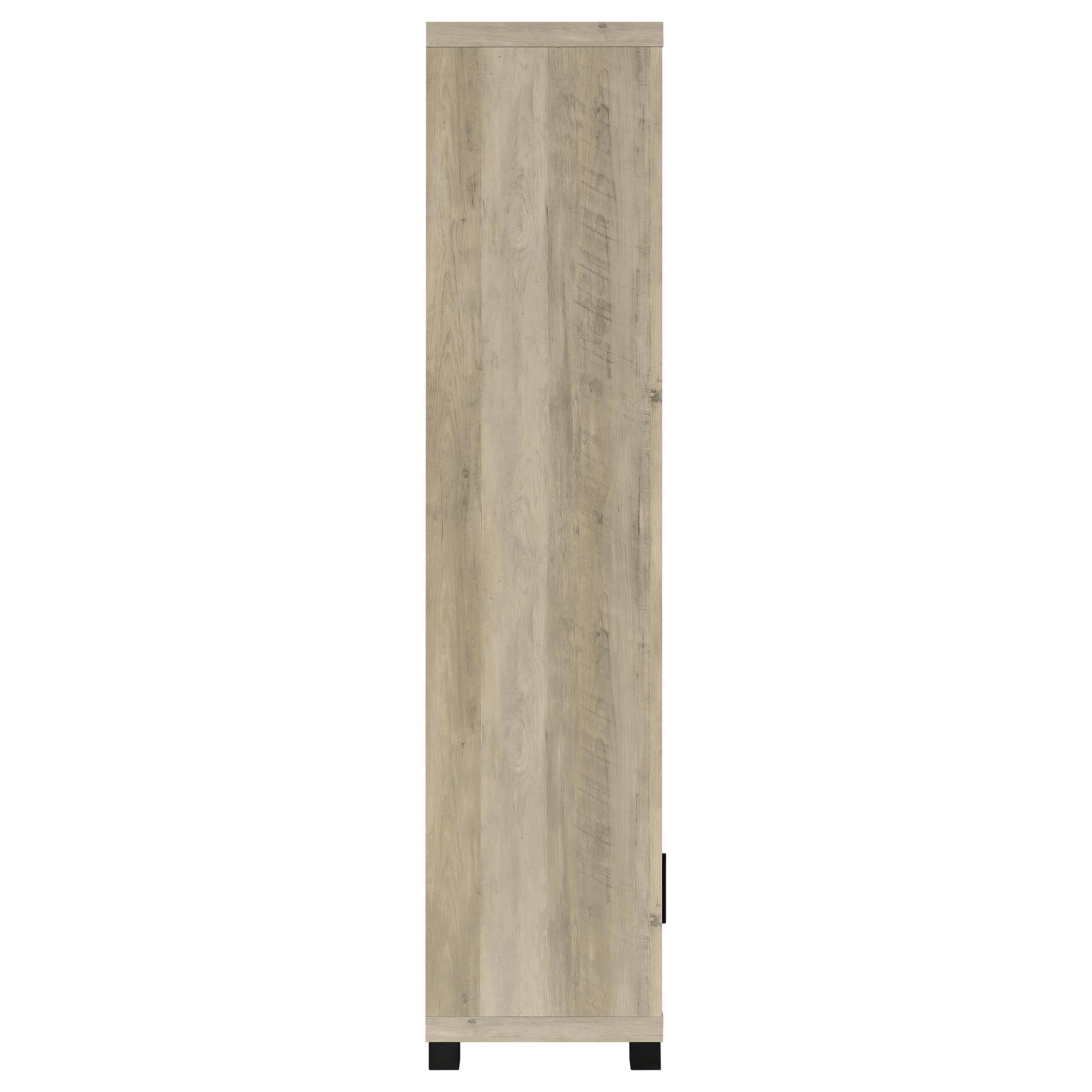 Sachin 3-shelf Engineered Wood Media Tower Dark Pine
