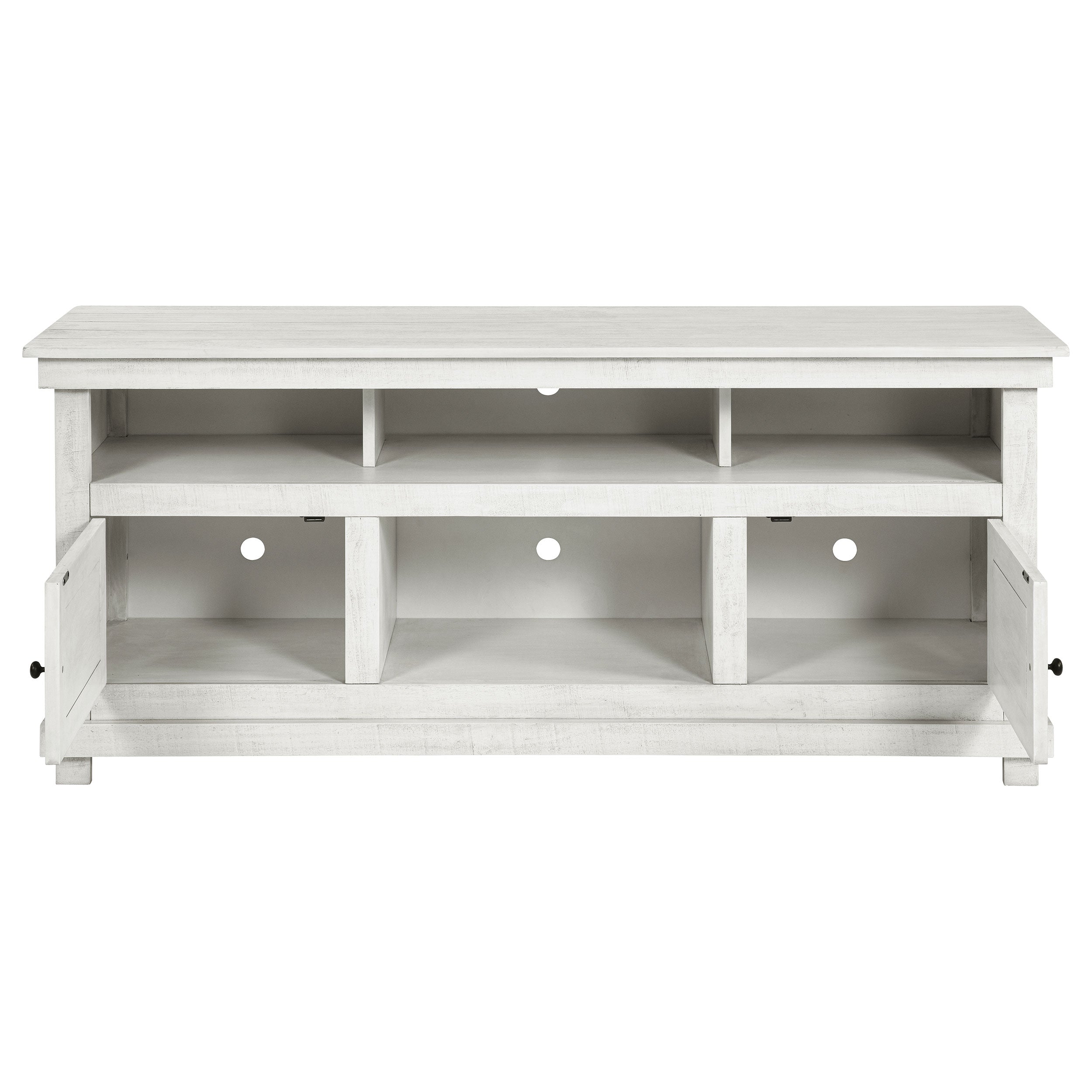 Payne 60-inch TV Stand Media Console Distressed Brown