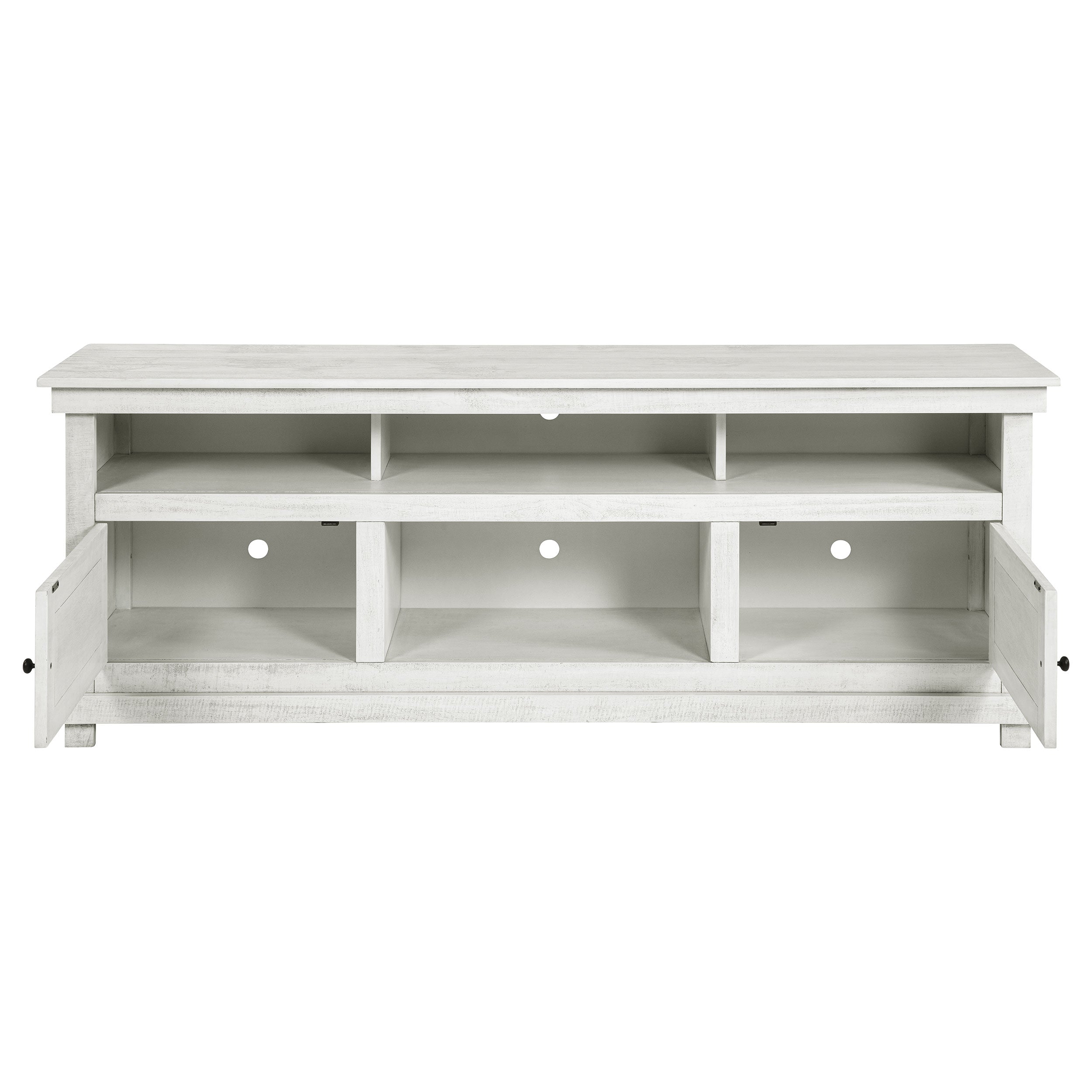 Payne 60-inch TV Stand Media Console Distressed Brown