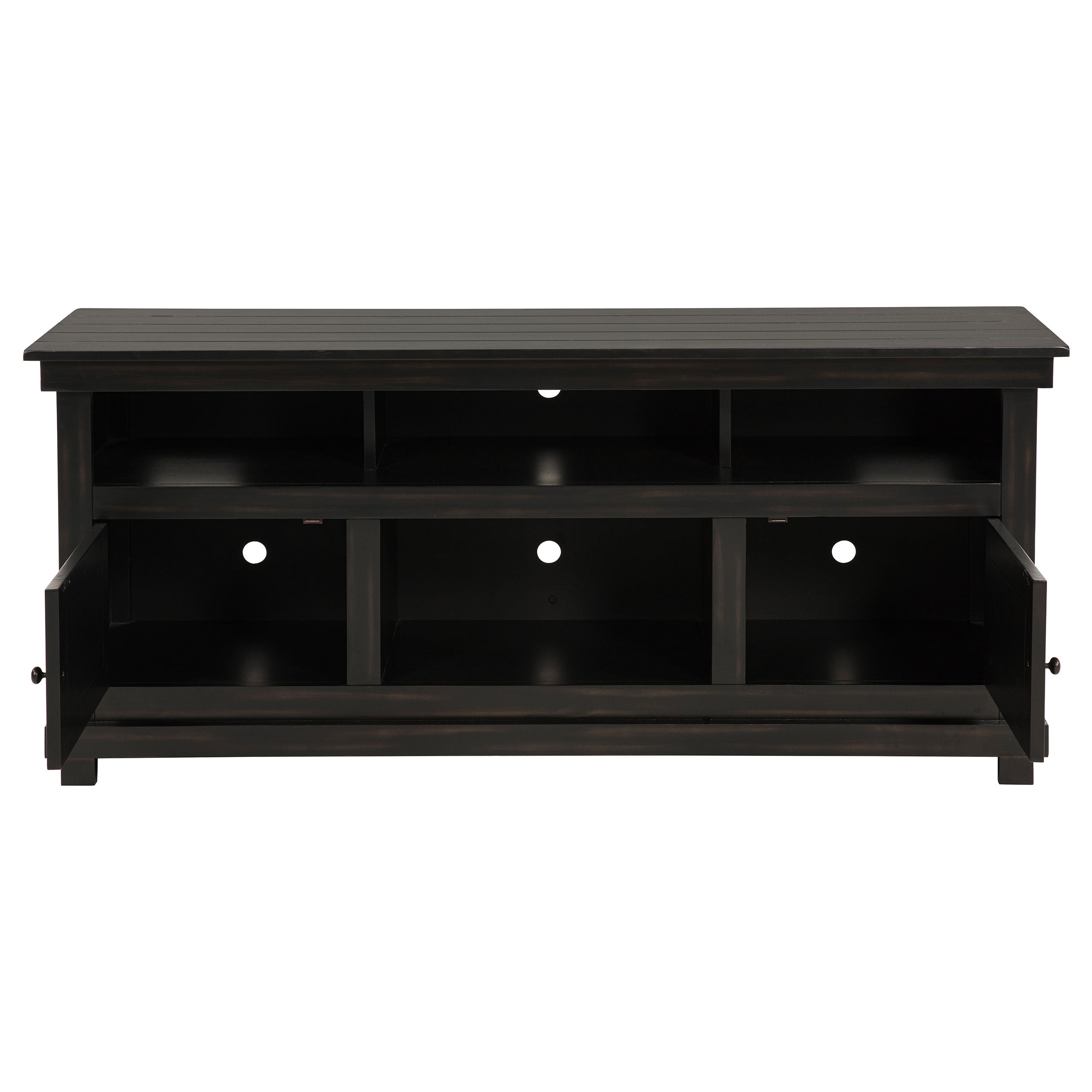 Payne 60-inch TV Stand Media Console Distressed Brown