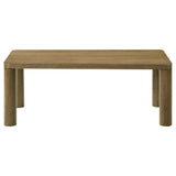 Castlewood Engineered Wood Cocktail Coffee Table Brown Oak