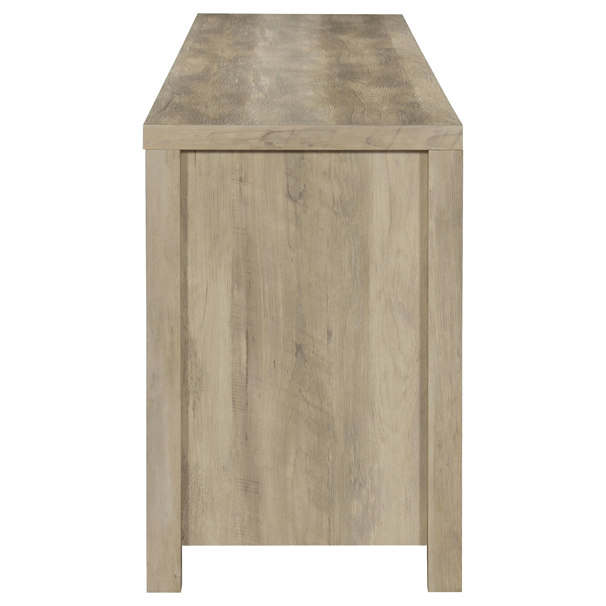 Madra 2-door Engineered Wood 79-inch TV Stand Dark Pine