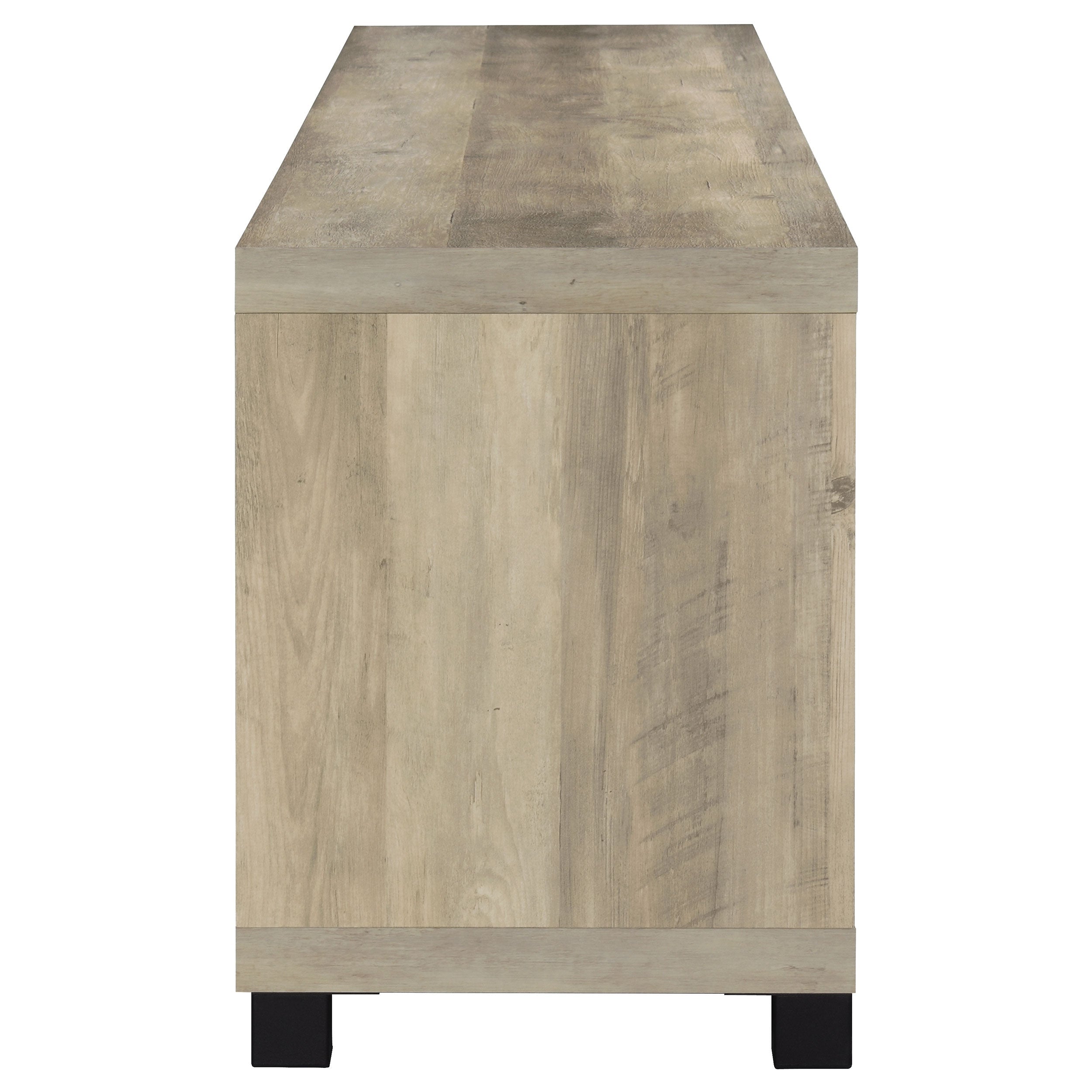 Sachin  79-inch TV Entertainment Center Antique Pine