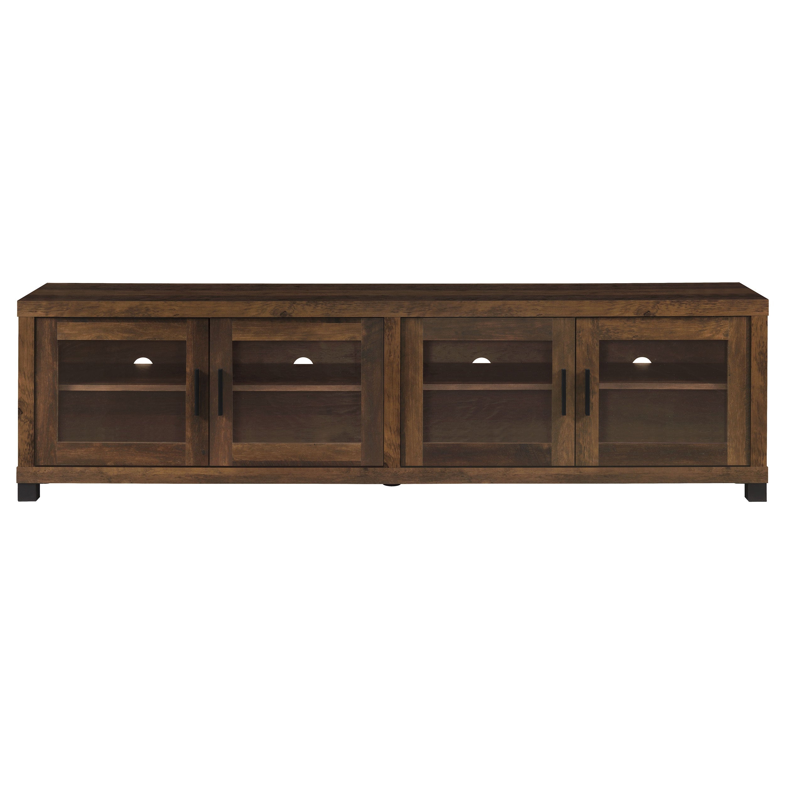 Sachin  79-inch TV Entertainment Center Antique Pine