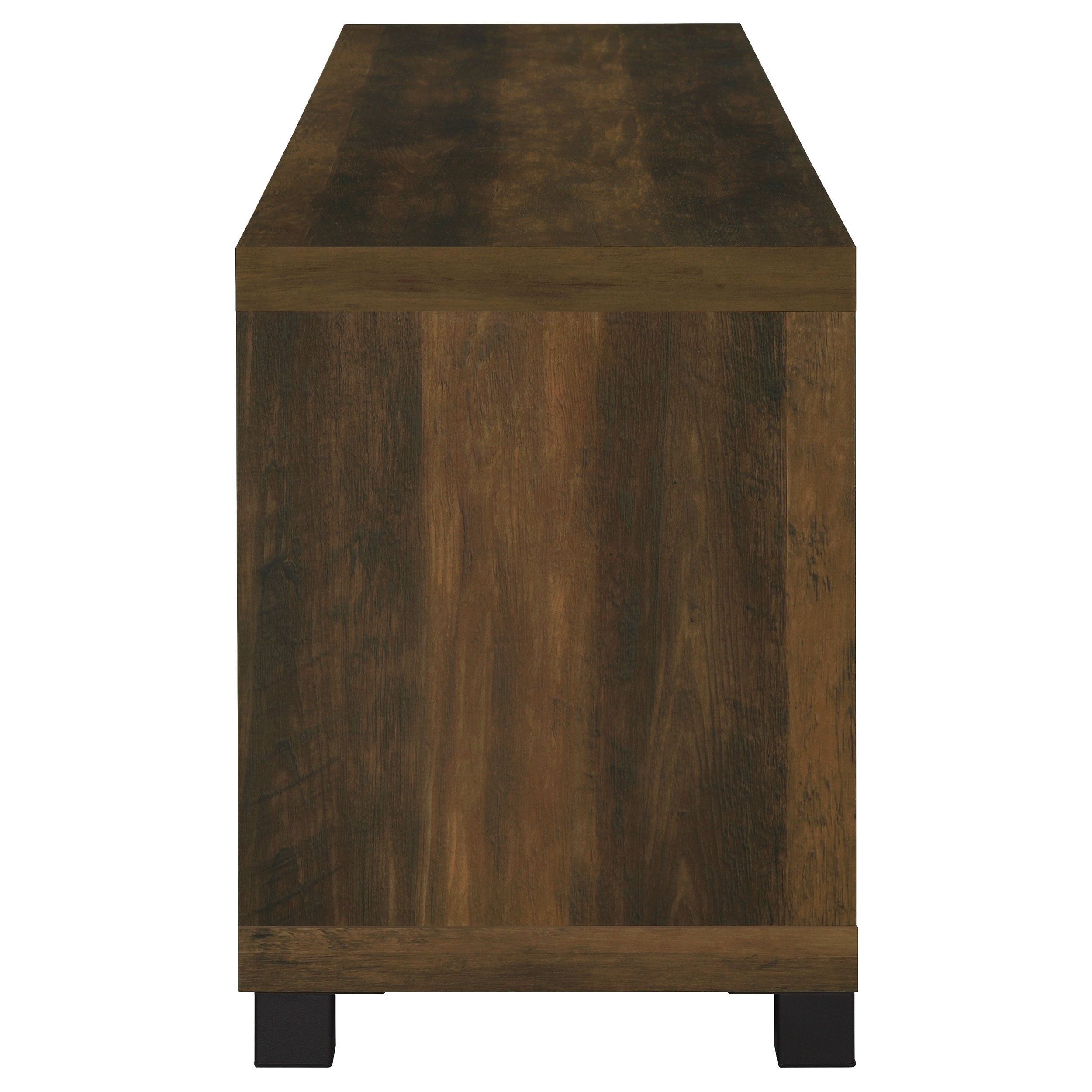 Sachin  79-inch TV Entertainment Center Antique Pine