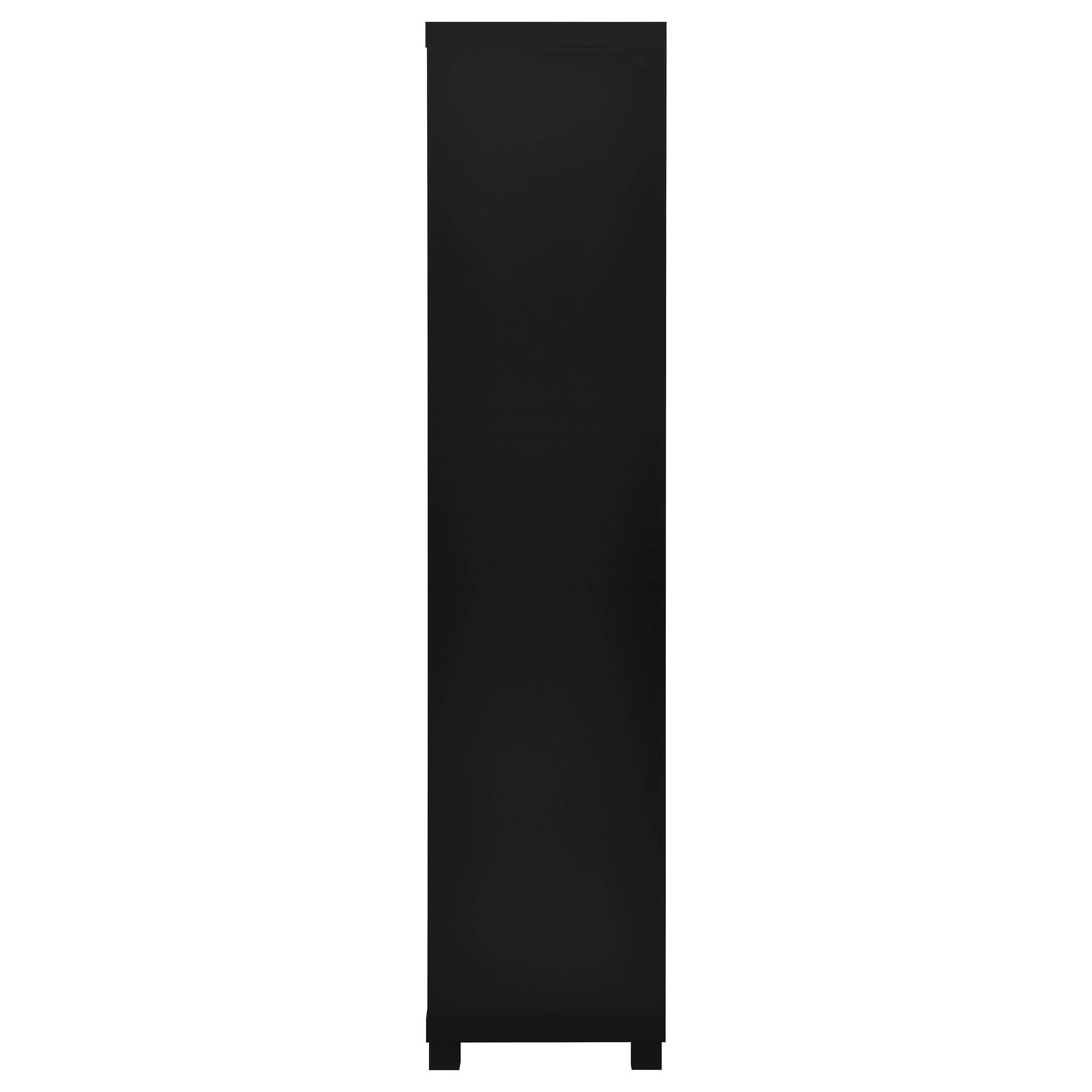 Jupiter  Entertainment Center 79-inch TV Stand Black