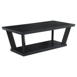Aminta  Coffee and End Table Set Black