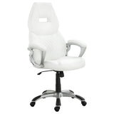 Bruce Upholstered Adjustable Home Office Desk Chair Black