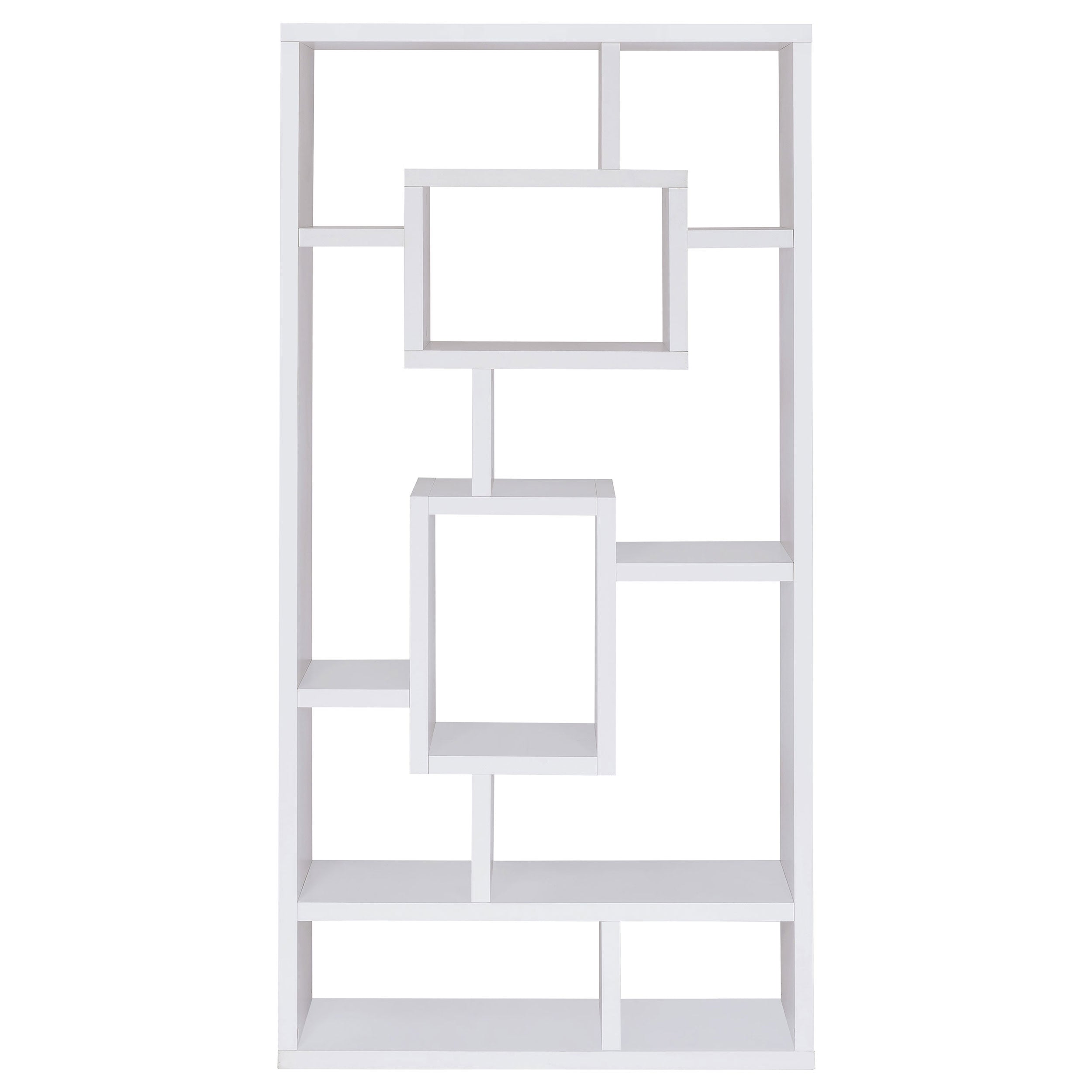 Corey 71-inch 8-shelf Bookshelf Cappuccino