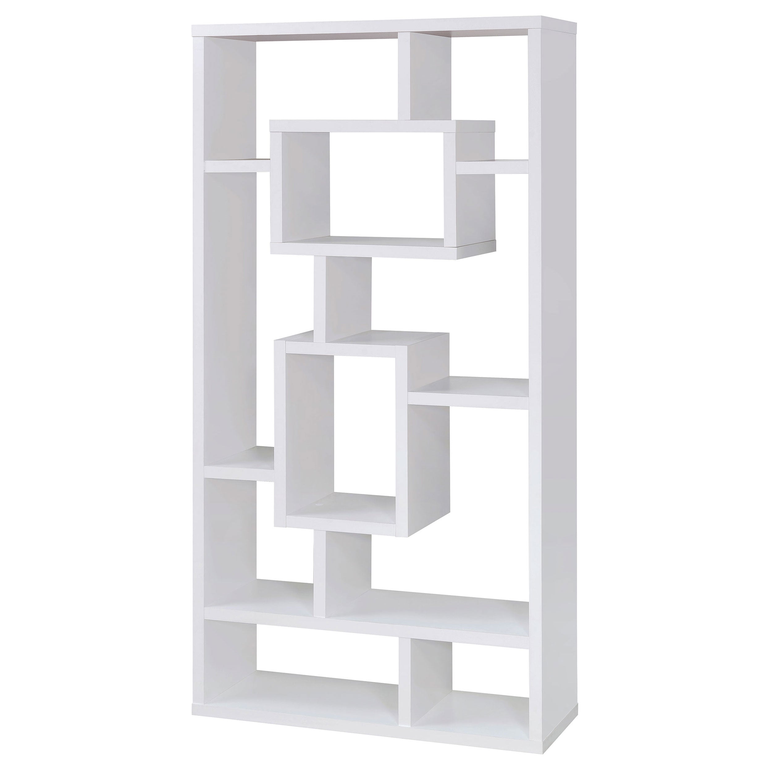 Corey 71-inch 8-shelf Bookshelf Cappuccino