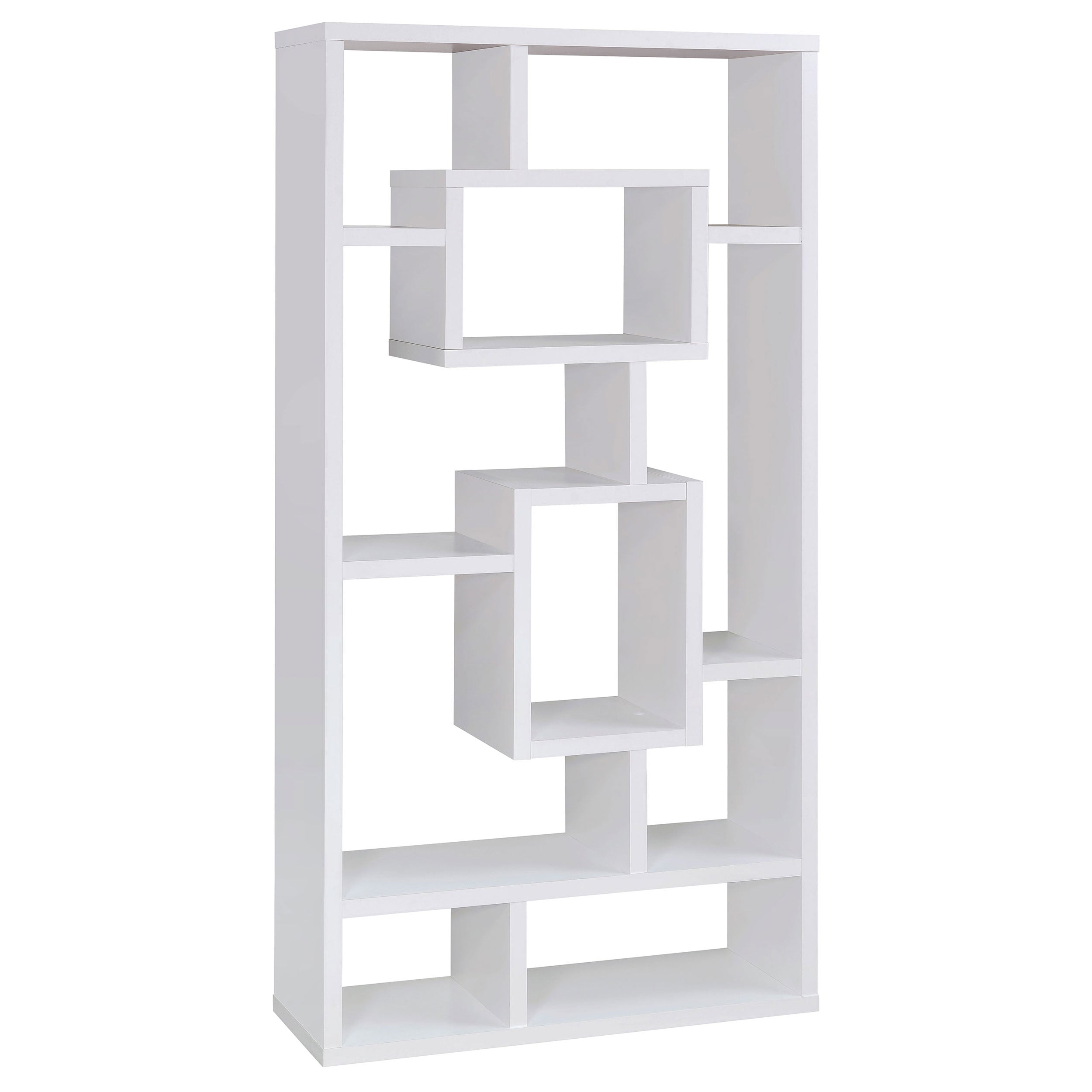 Corey 71-inch 8-shelf Bookshelf Cappuccino