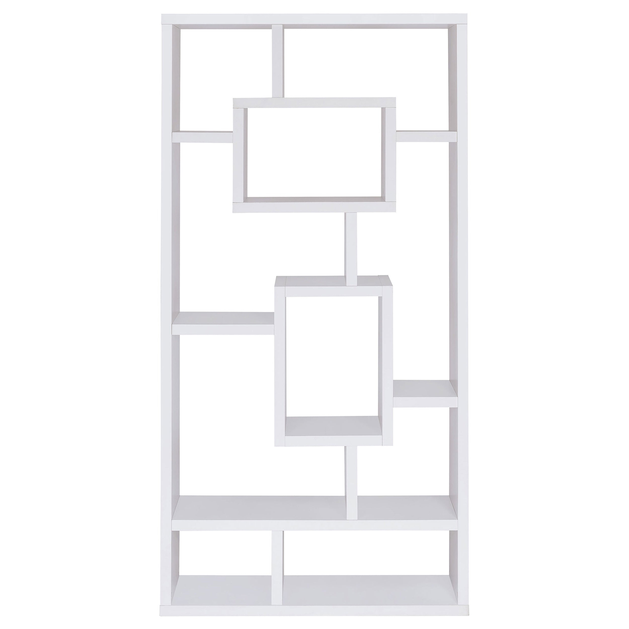Corey 71-inch 8-shelf Bookshelf Cappuccino