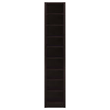 Eliam 71-inch 9-shelf Bookcase Cappuccino