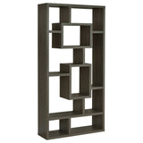 Corey 71-inch 8-shelf Bookshelf Cappuccino