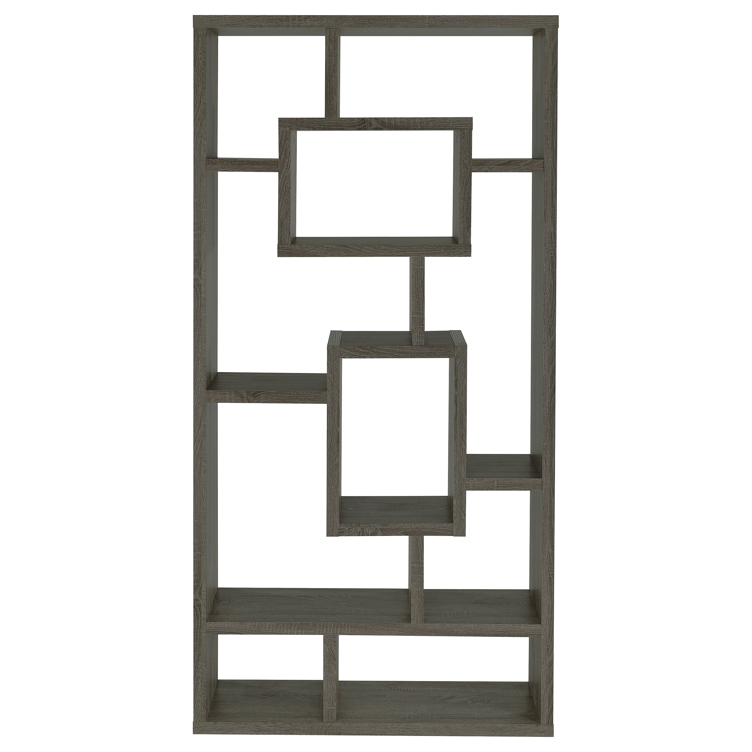 Corey 71-inch 8-shelf Bookshelf Cappuccino