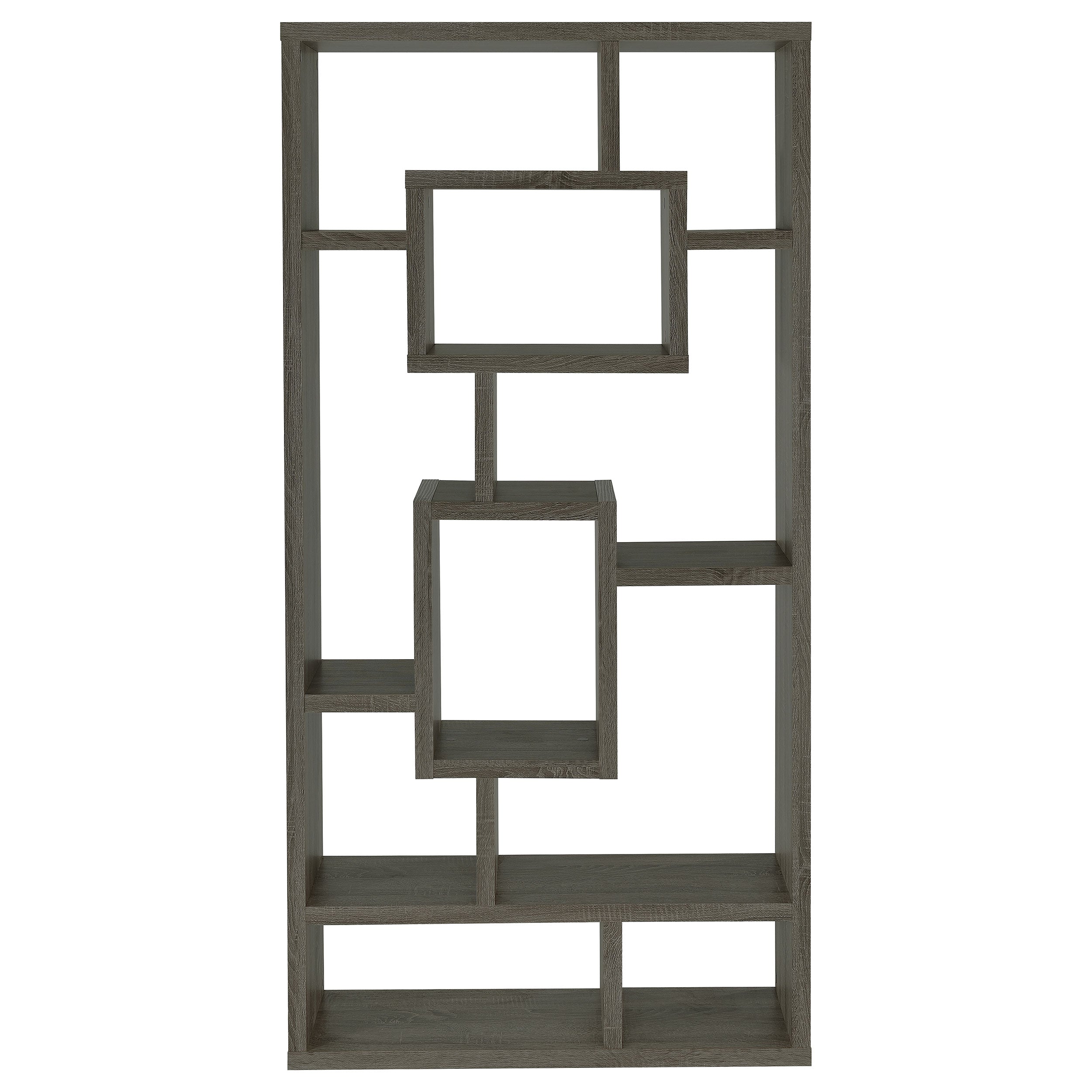 Corey 71-inch 8-shelf Bookshelf Cappuccino