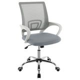 Felton Upholstered Adjustable Home Office Desk Chair Black