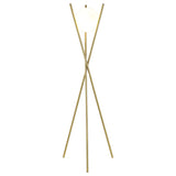 Yamileth 65-inch Spherical Bulb Metal Tripod Floor Lamp Gold