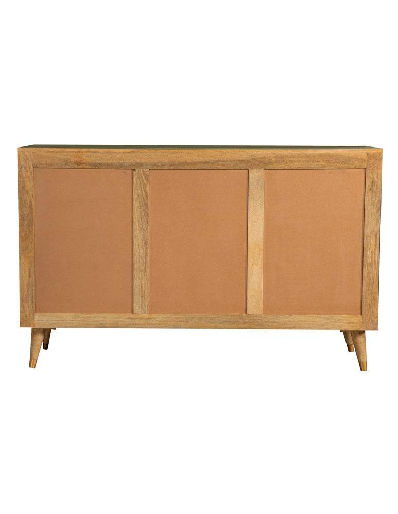 Alyssum 2-door Mango Wood Accent Cabinet Natural