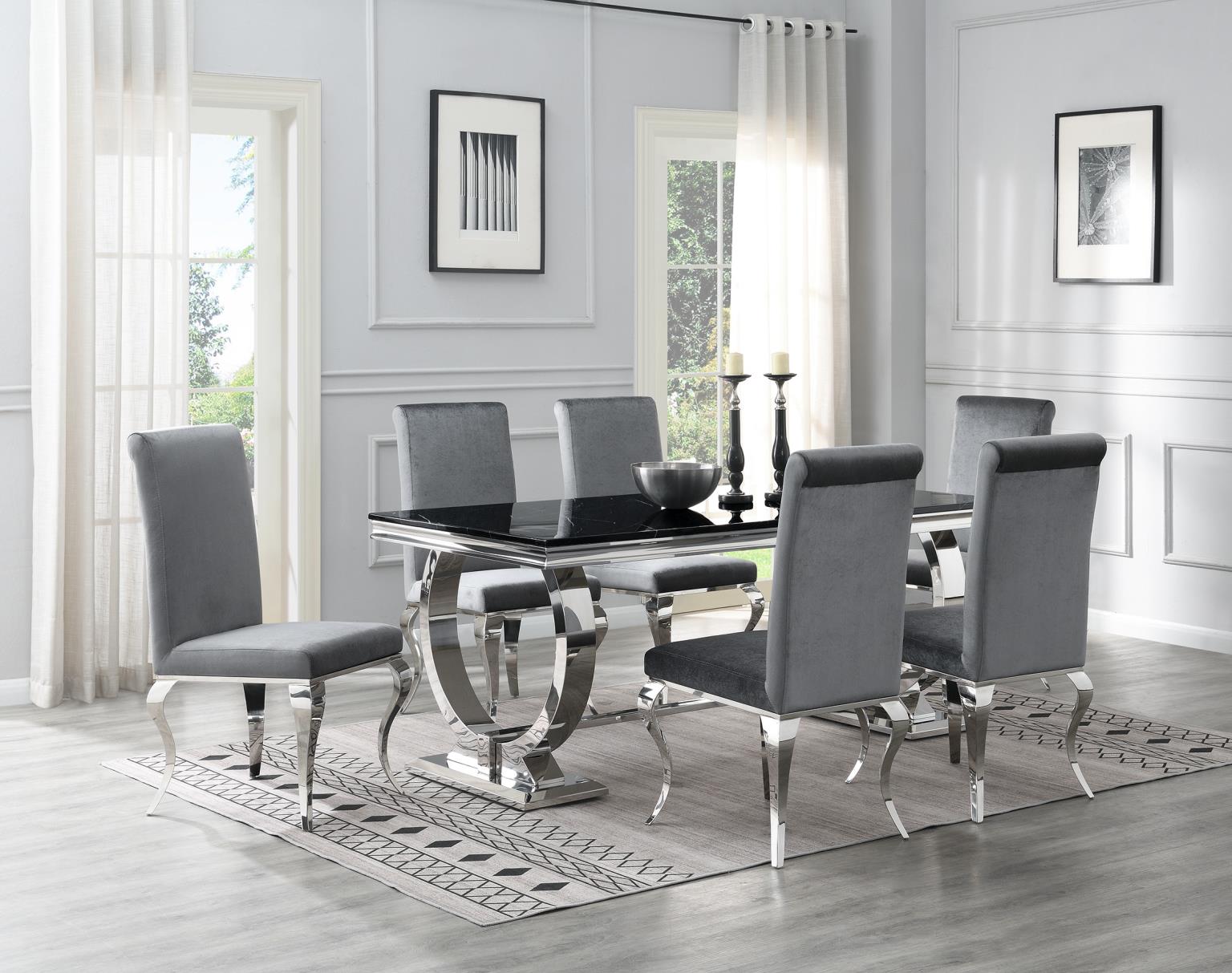 United Dining Sets G-082-BLACK