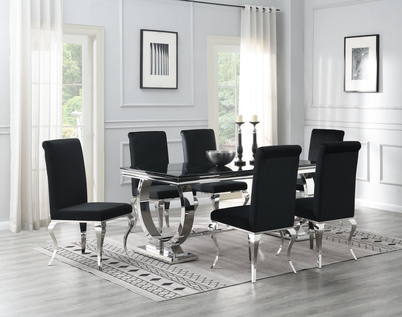 United Dining Sets G-082-BLACK