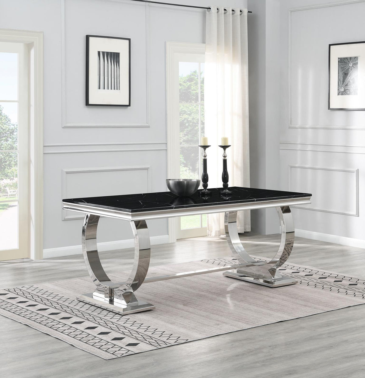 United Dining Sets G-082-BLACK
