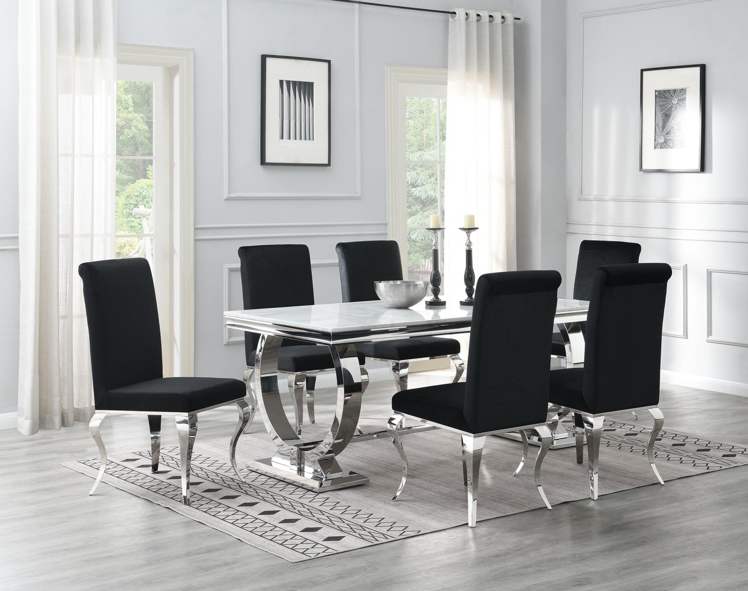 United Dining Sets G-082-BLACK
